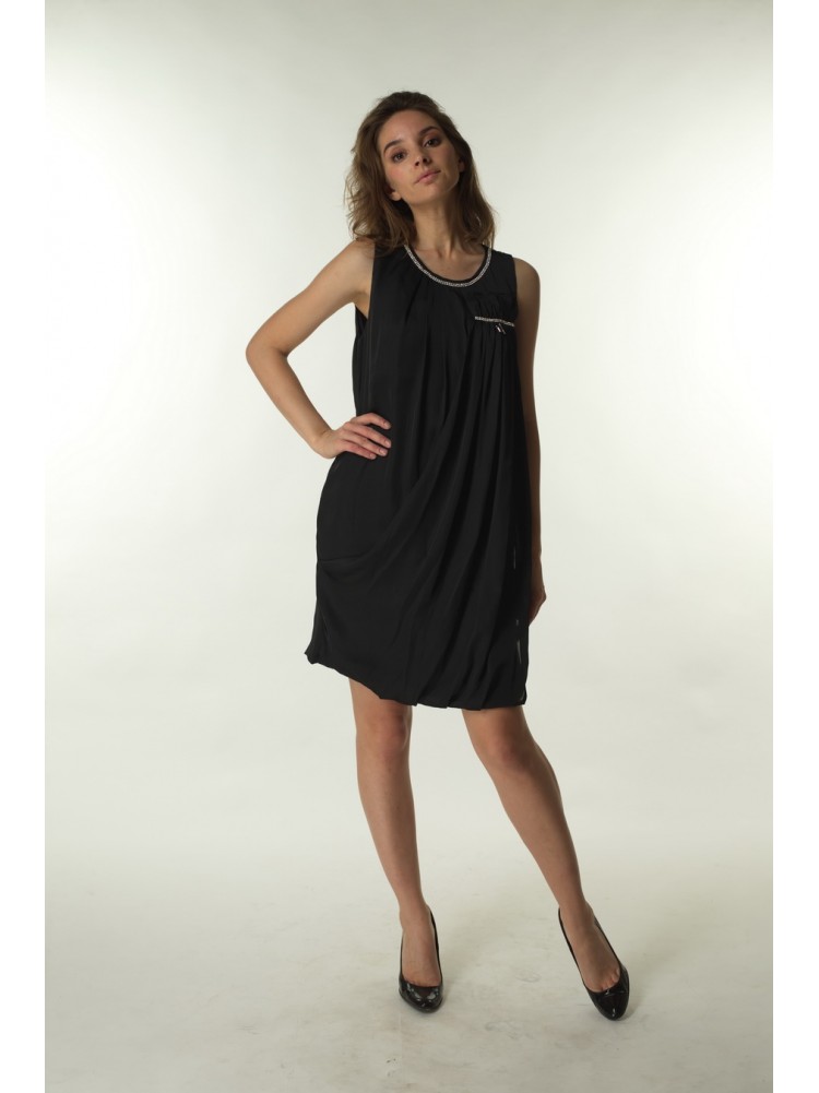 Платье ROCCOBAROCCO, черного цвета, 0110502