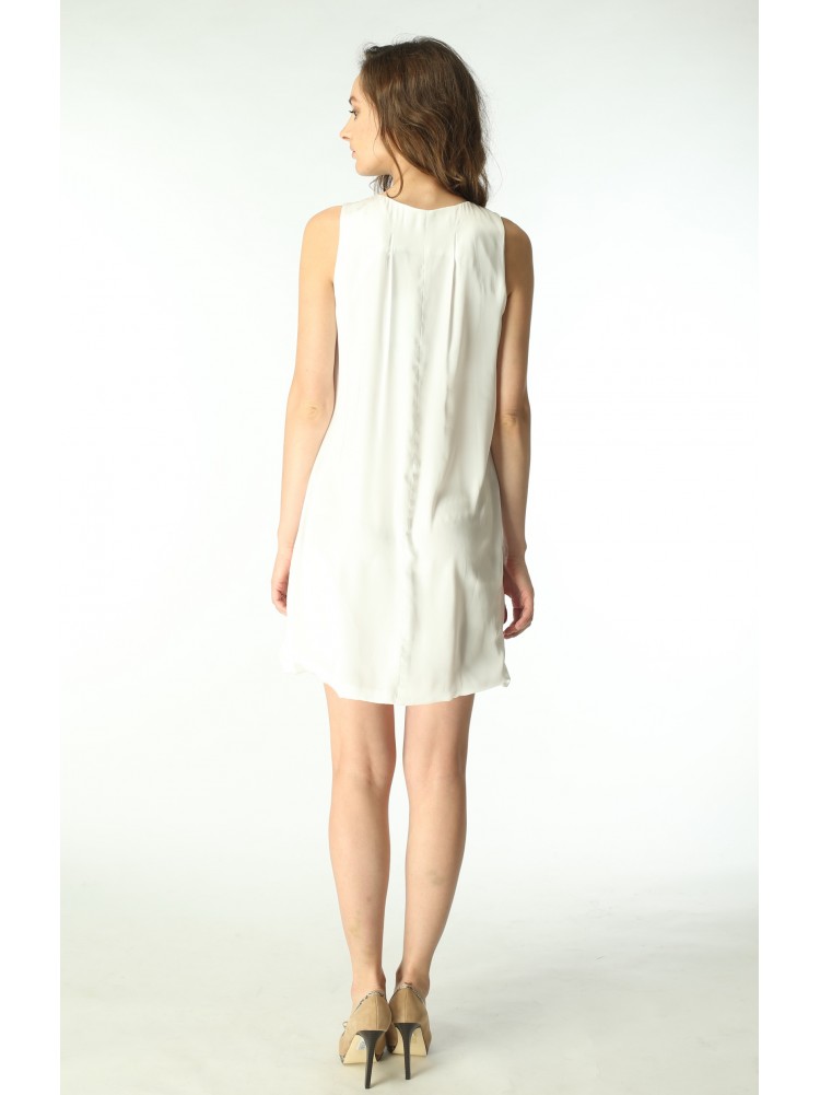 Платье ROCCOBAROCCO, белого цвета, 0110502